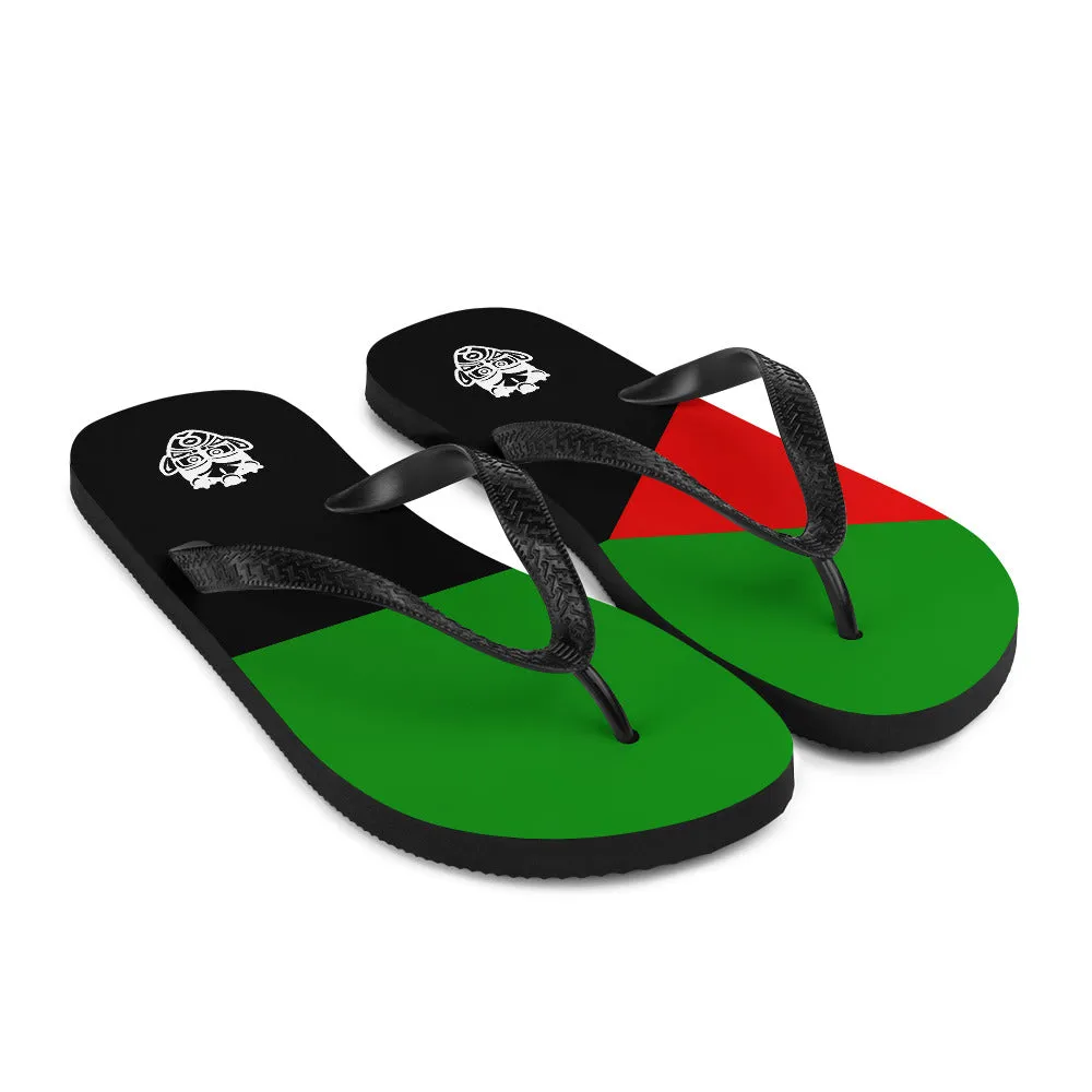 Island Flag - Martinique Flip Flops