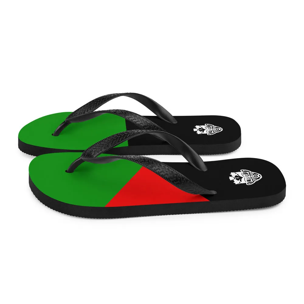 Island Flag - Martinique Flip Flops
