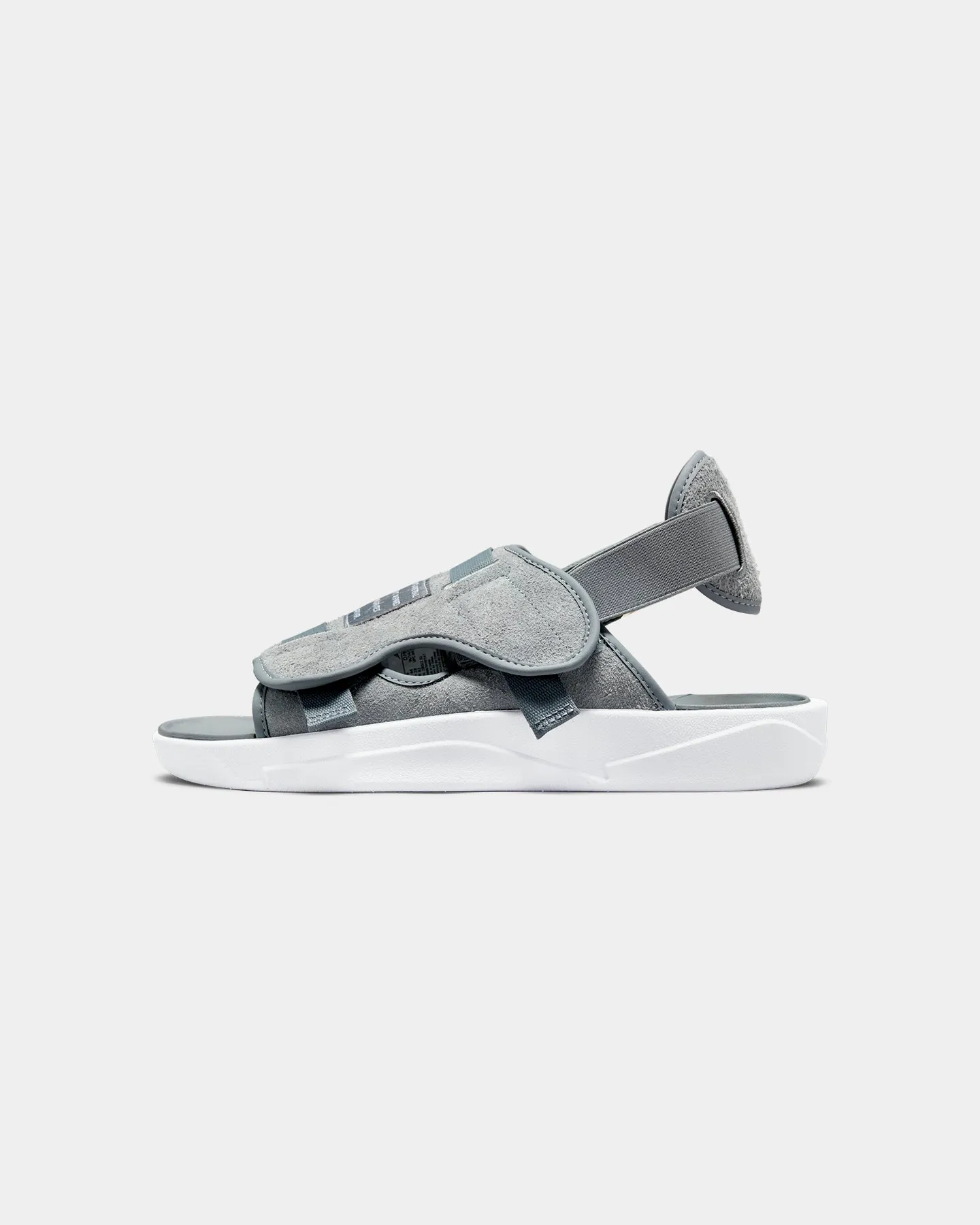 Jordan LS Slides 'Winter Grey' Cool Grey/White