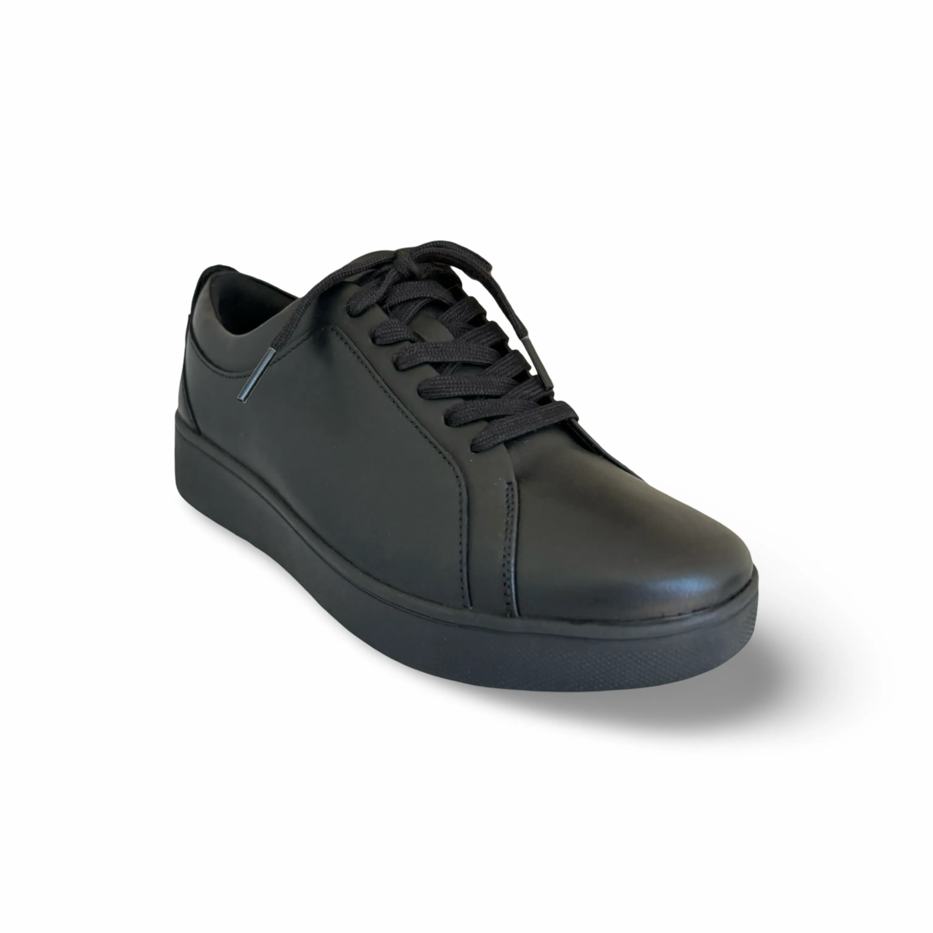 Rally All Black Leather Sneaker