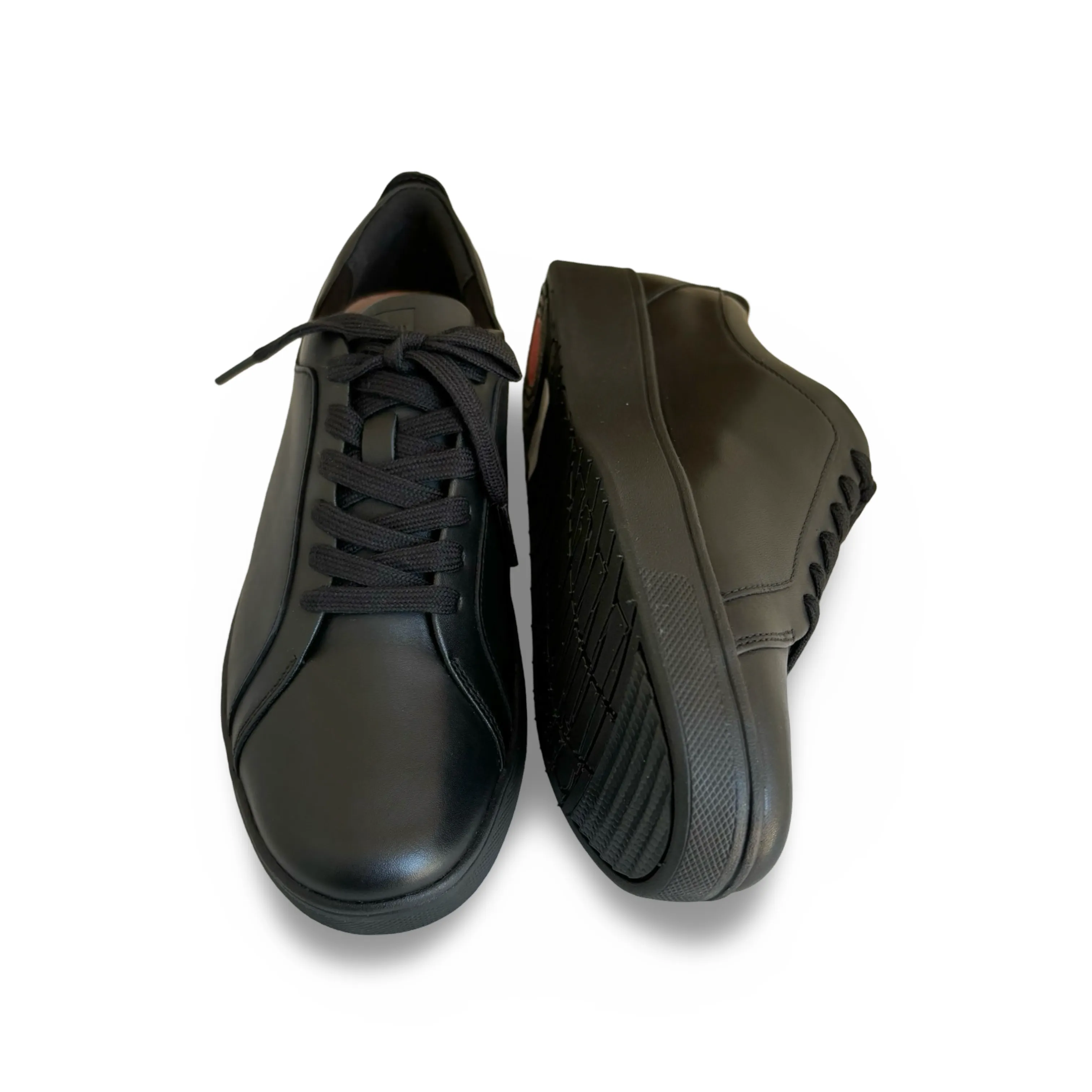 Rally All Black Leather Sneaker