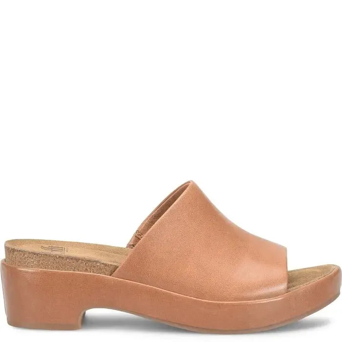 Women's Sofft Cass Leather Slide Sandal  Effortless Summer Style