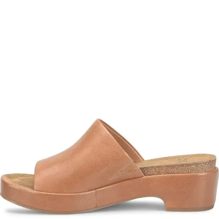 Women's Sofft Cass Leather Slide Sandal  Effortless Summer Style