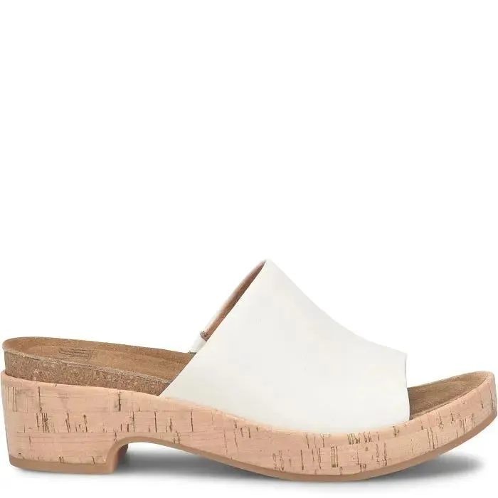 Women's Sofft Cass Leather Slide Sandal  Effortless Summer Style