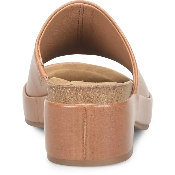 Women's Sofft Cass Leather Slide Sandal  Effortless Summer Style